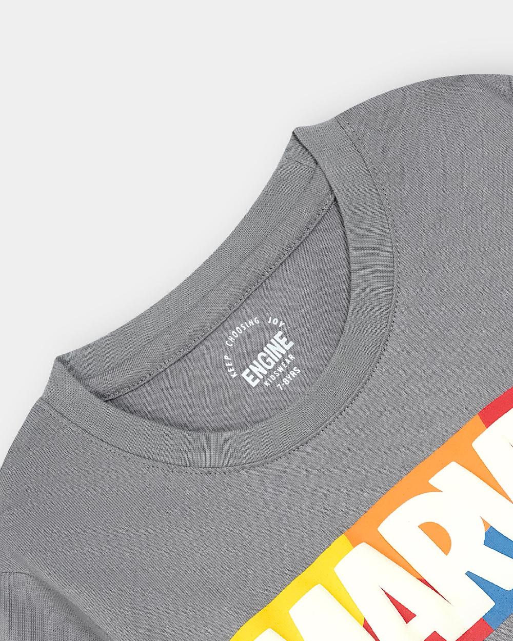 Engine Boys T Shirt VKT186-K02-GRY