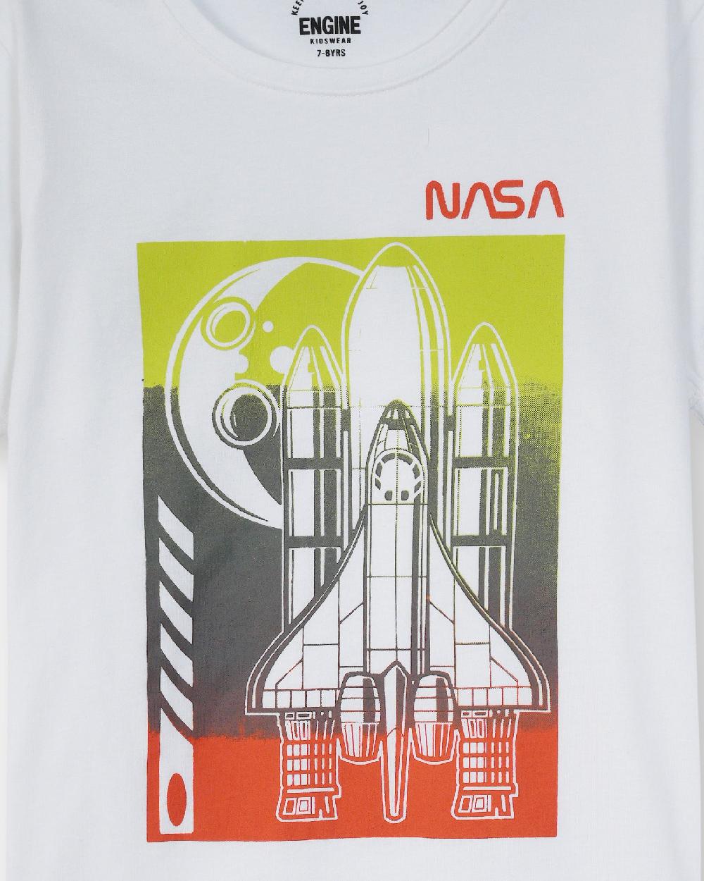 Engine Boys T Shirt VKT201-506-WHT