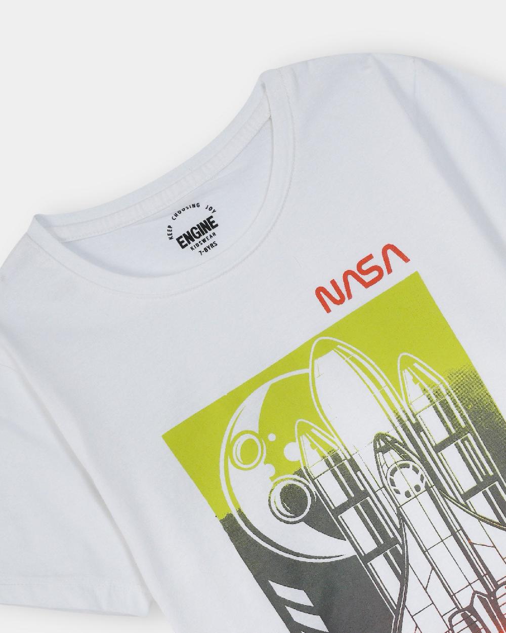 Engine Boys T Shirt VKT201-506-WHT