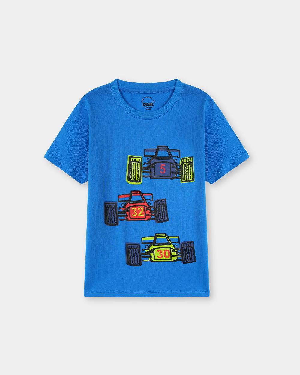 engine Boys T Shirt VKT205-506-BLU