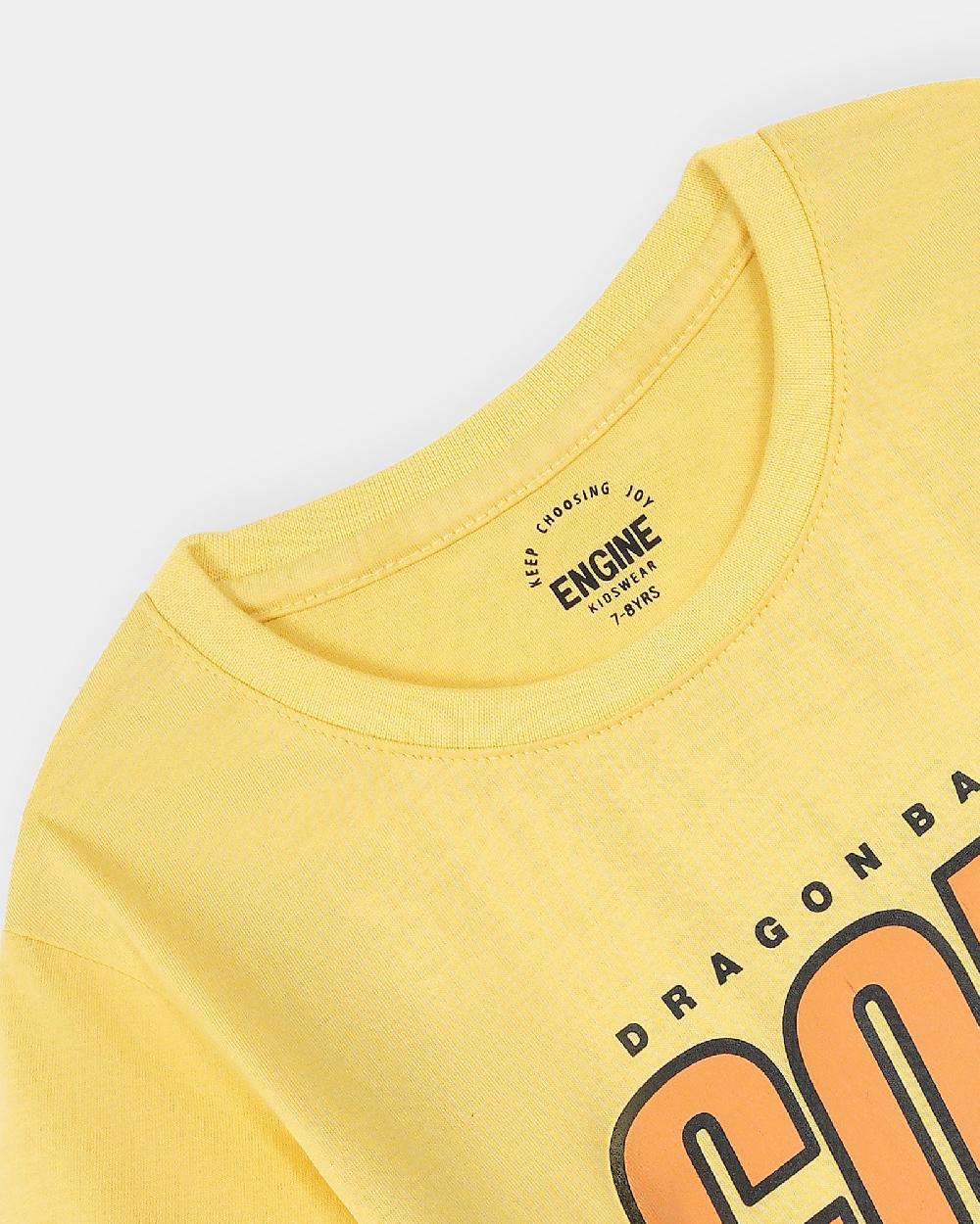 Engine Boys T Shirt VKT206-K02-YEL