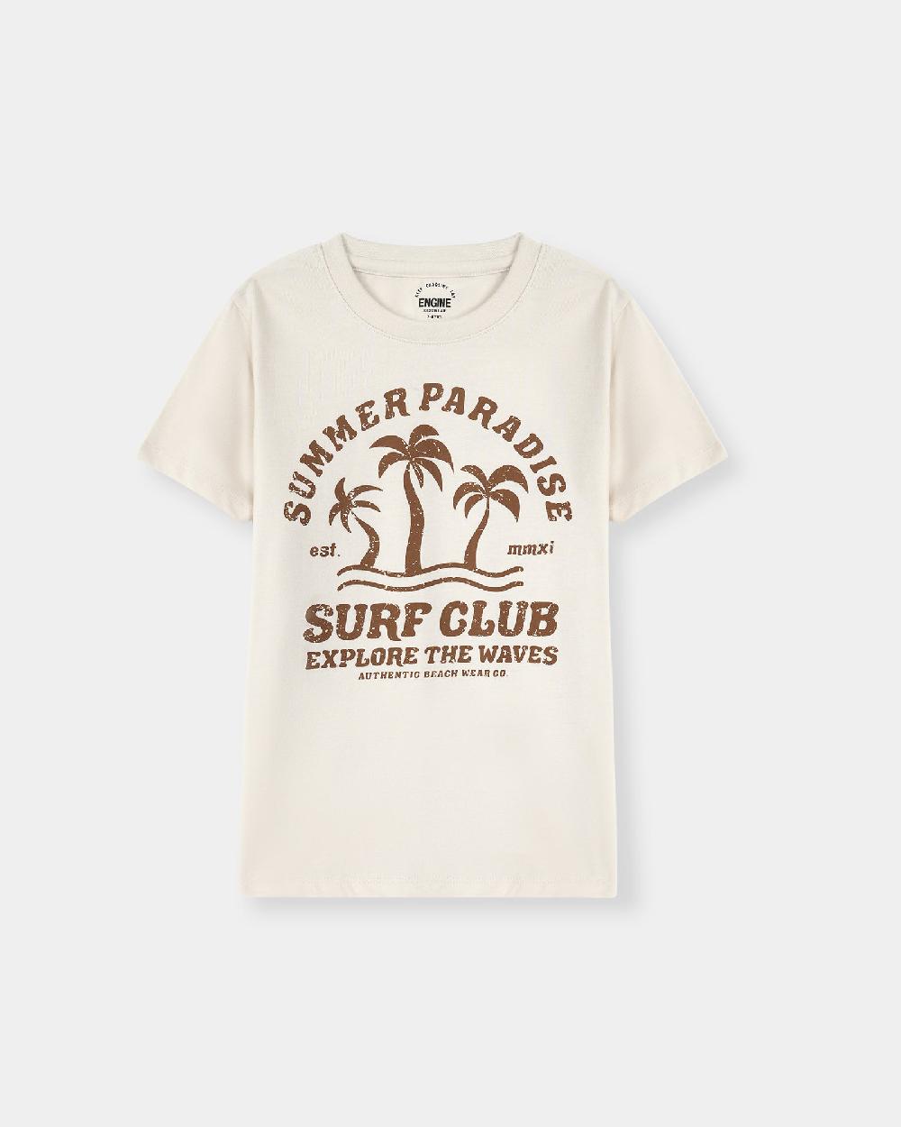 engine Boys T Shirt VKT209-K02-BGE