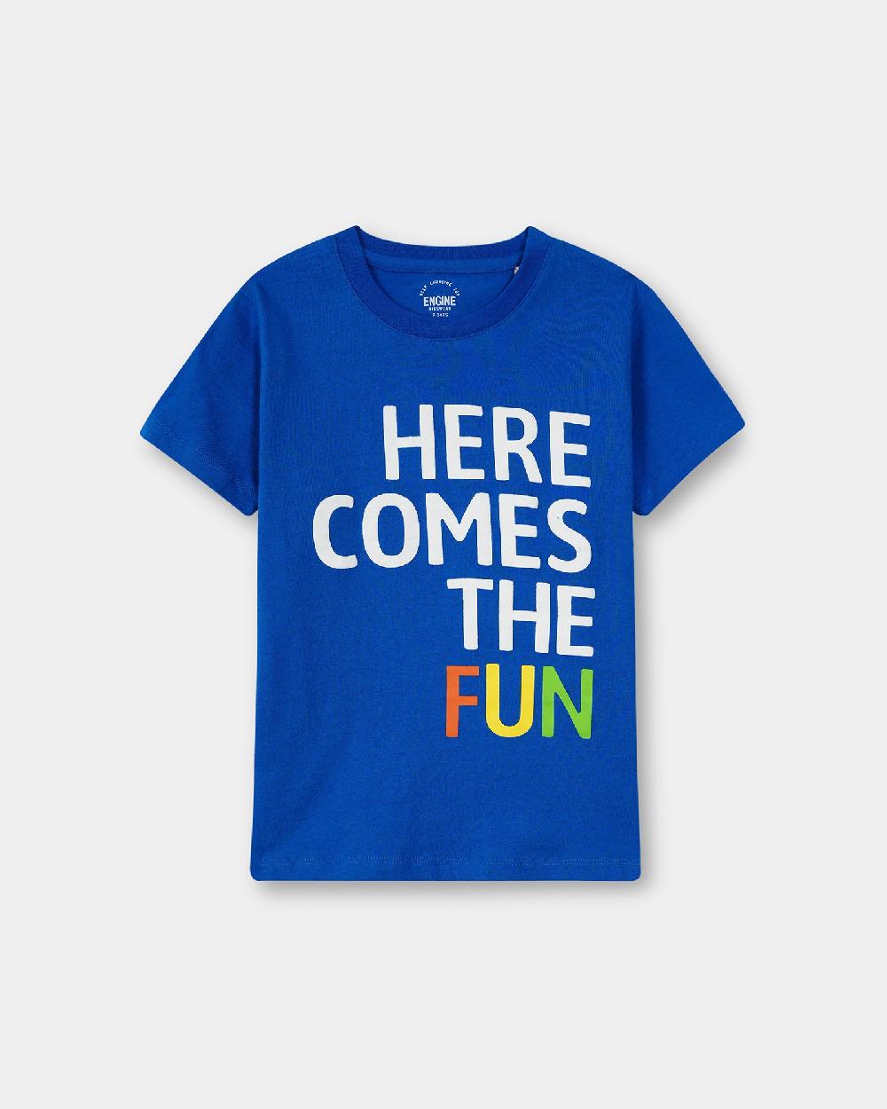 engine Boys T Shirt VKT214-K02-BLU