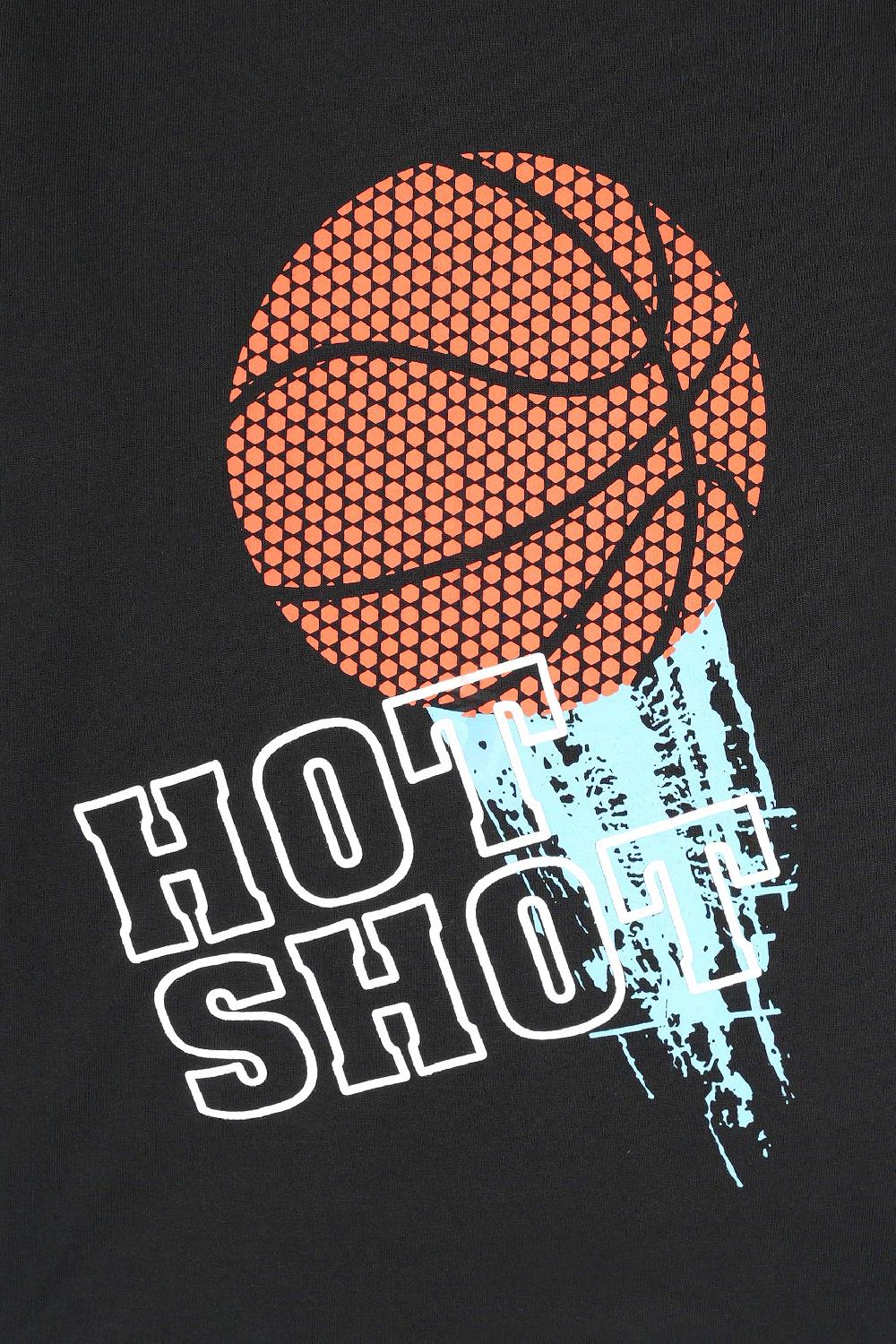 Engine Boys T Shirt VKT216-K02-BLK