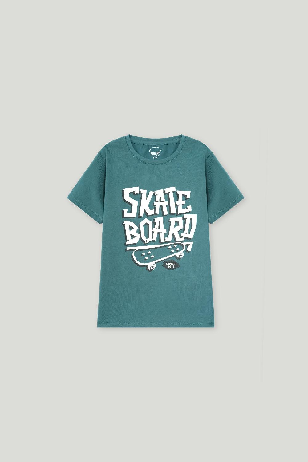 engine Boys T Shirt VKT219-K02-TEL