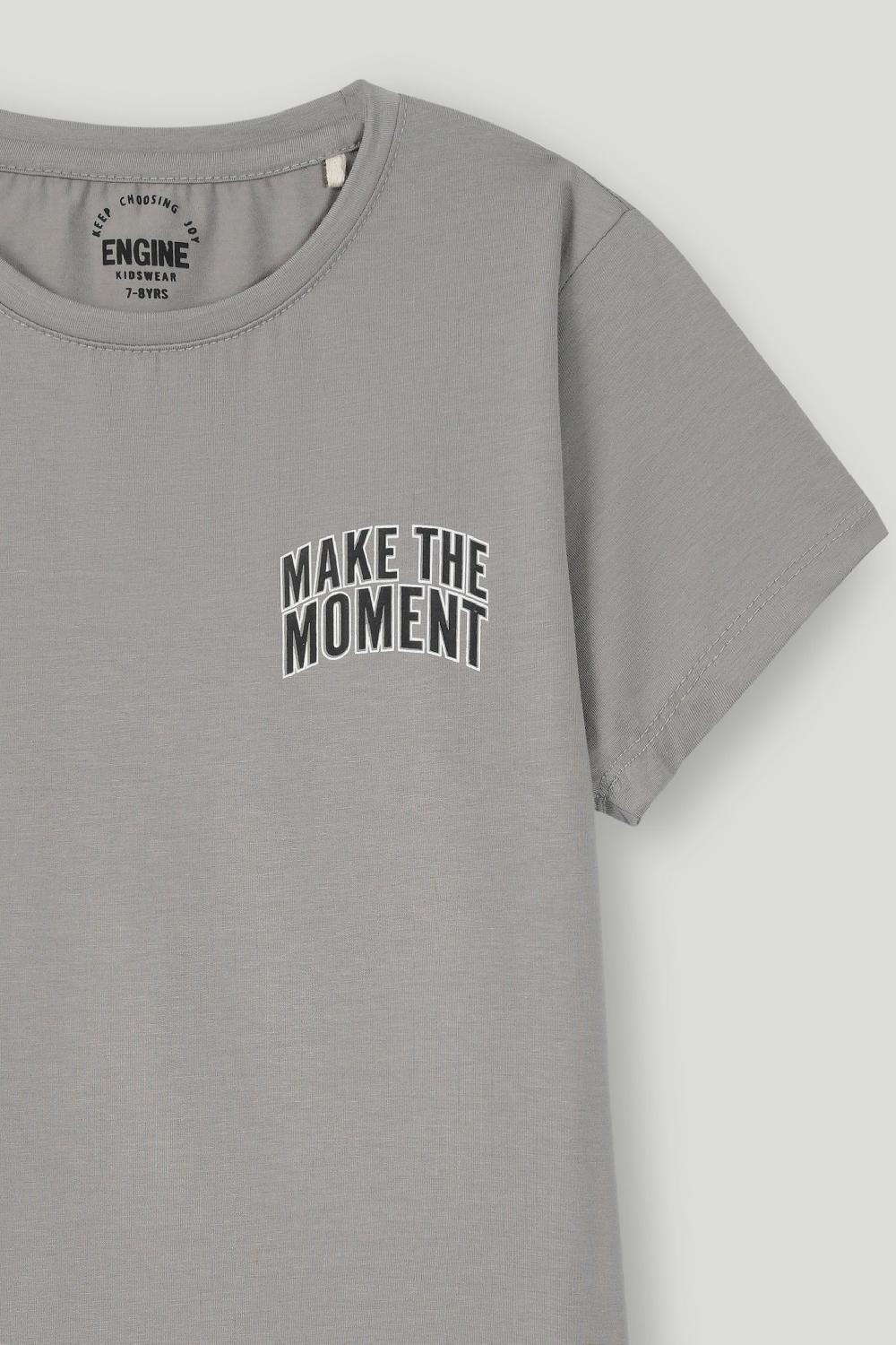 Engine Boys T Shirt VKT223-506-GRY