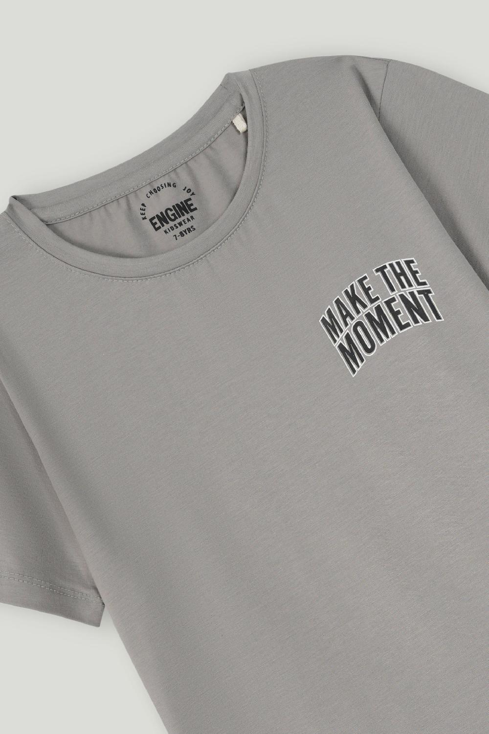 Engine Boys T Shirt VKT223-506-GRY