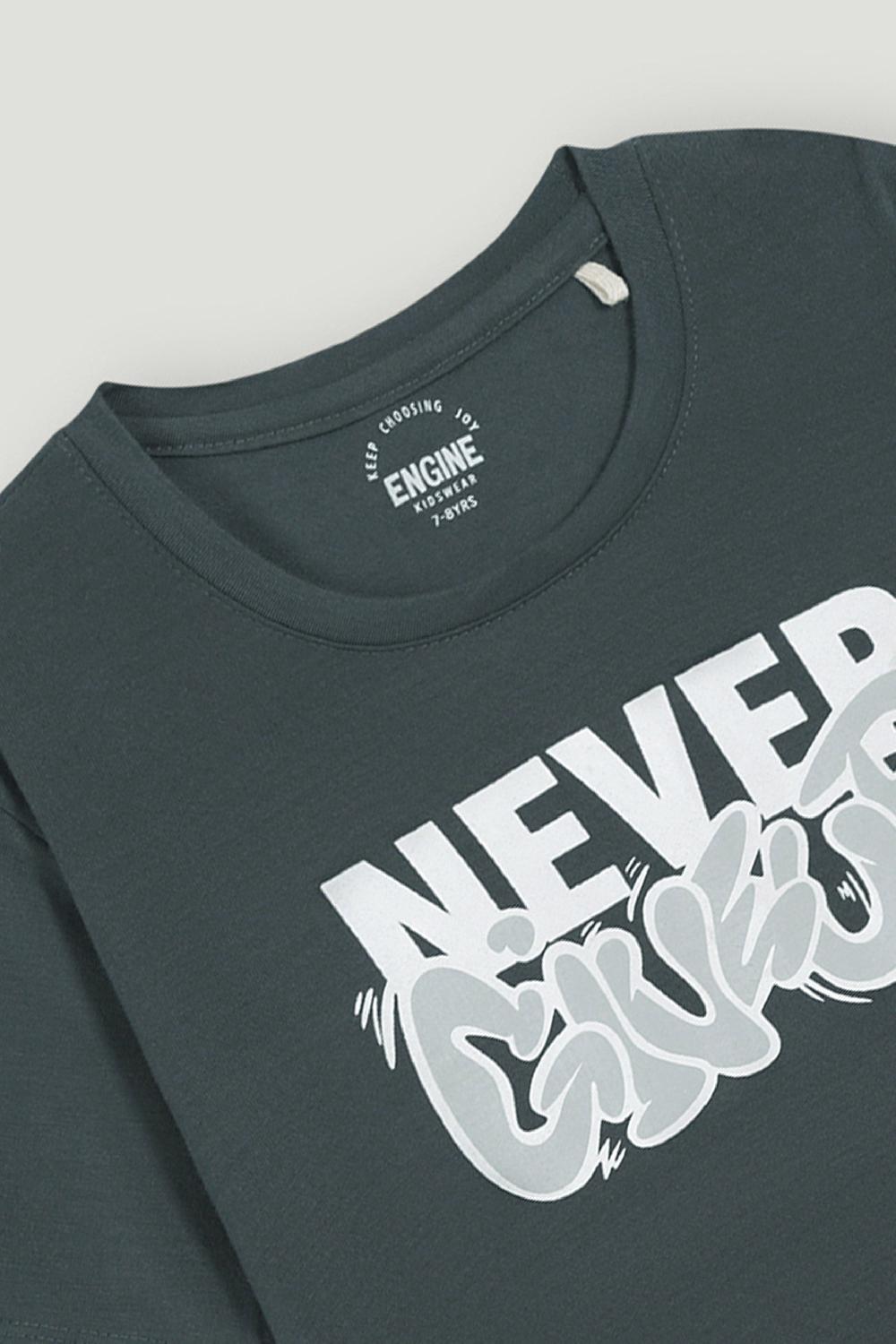 Engine Boys T Shirt VKT225-K02-CHR