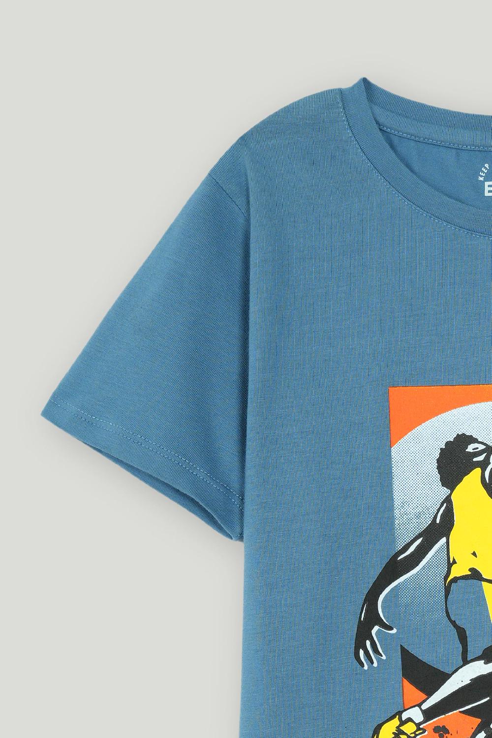 Engine Boys T Shirt VKT227-K02-BLU