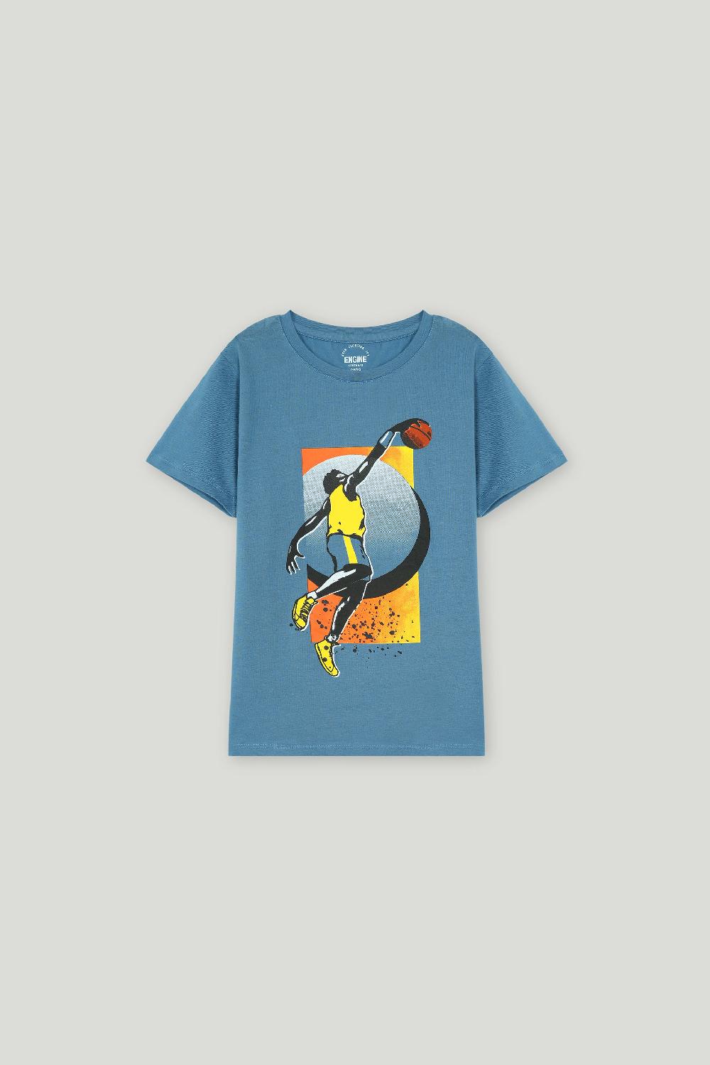 engine Boys T Shirt VKT227-K02-BLU