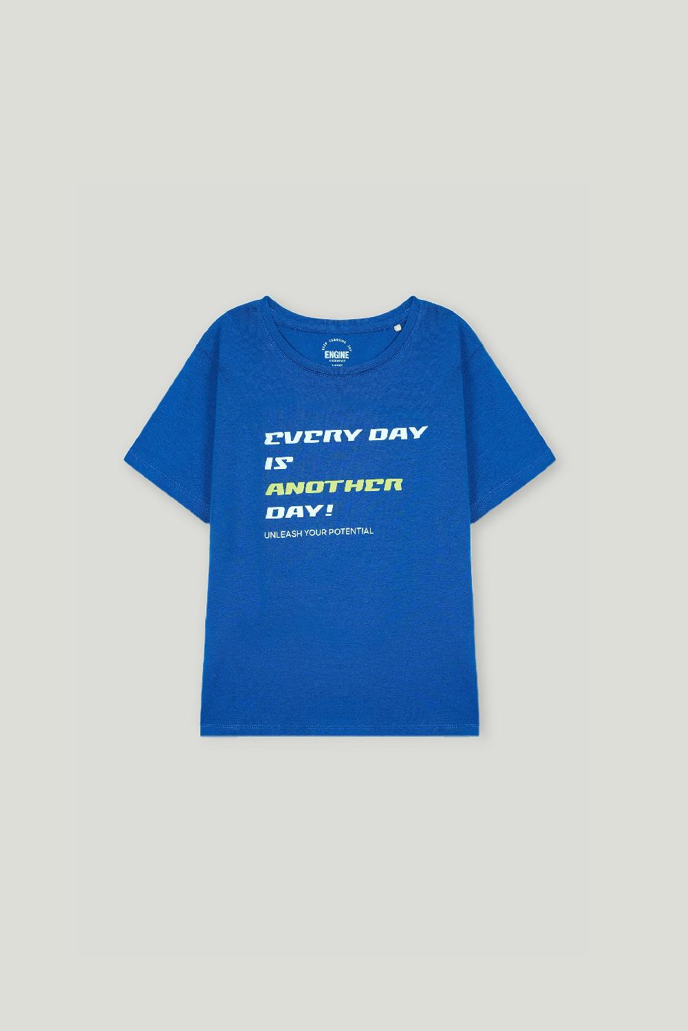engine Boys T Shirt VKT228-K02-BLU