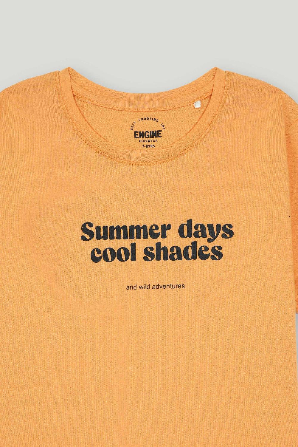 Engine Boys T Shirt VKT230-K02-MST