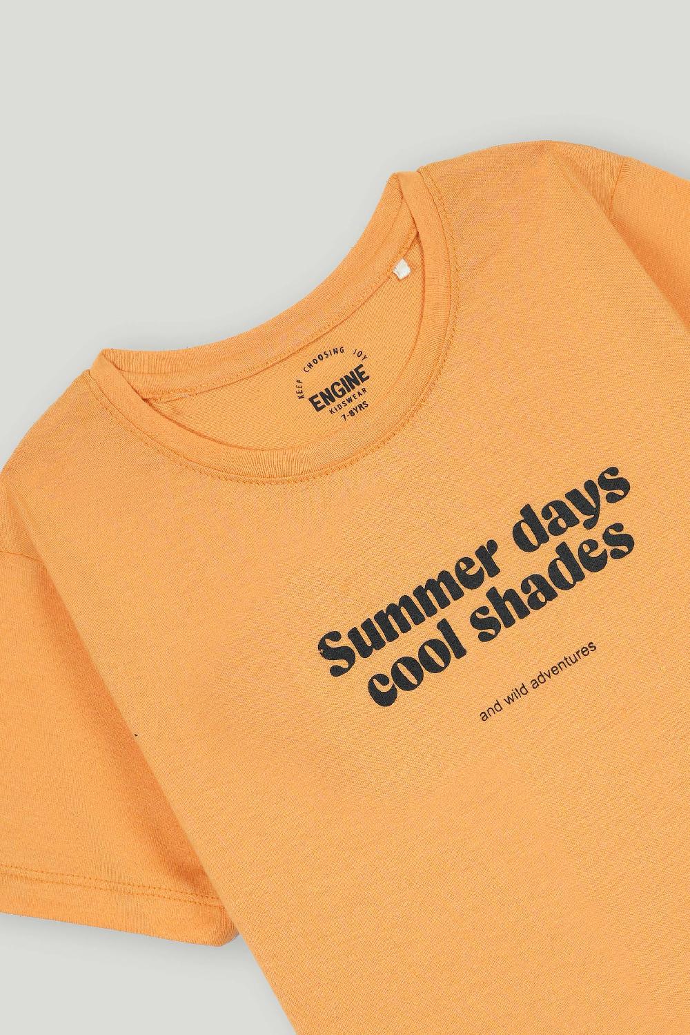 Engine Boys T Shirt VKT230-K02-MST