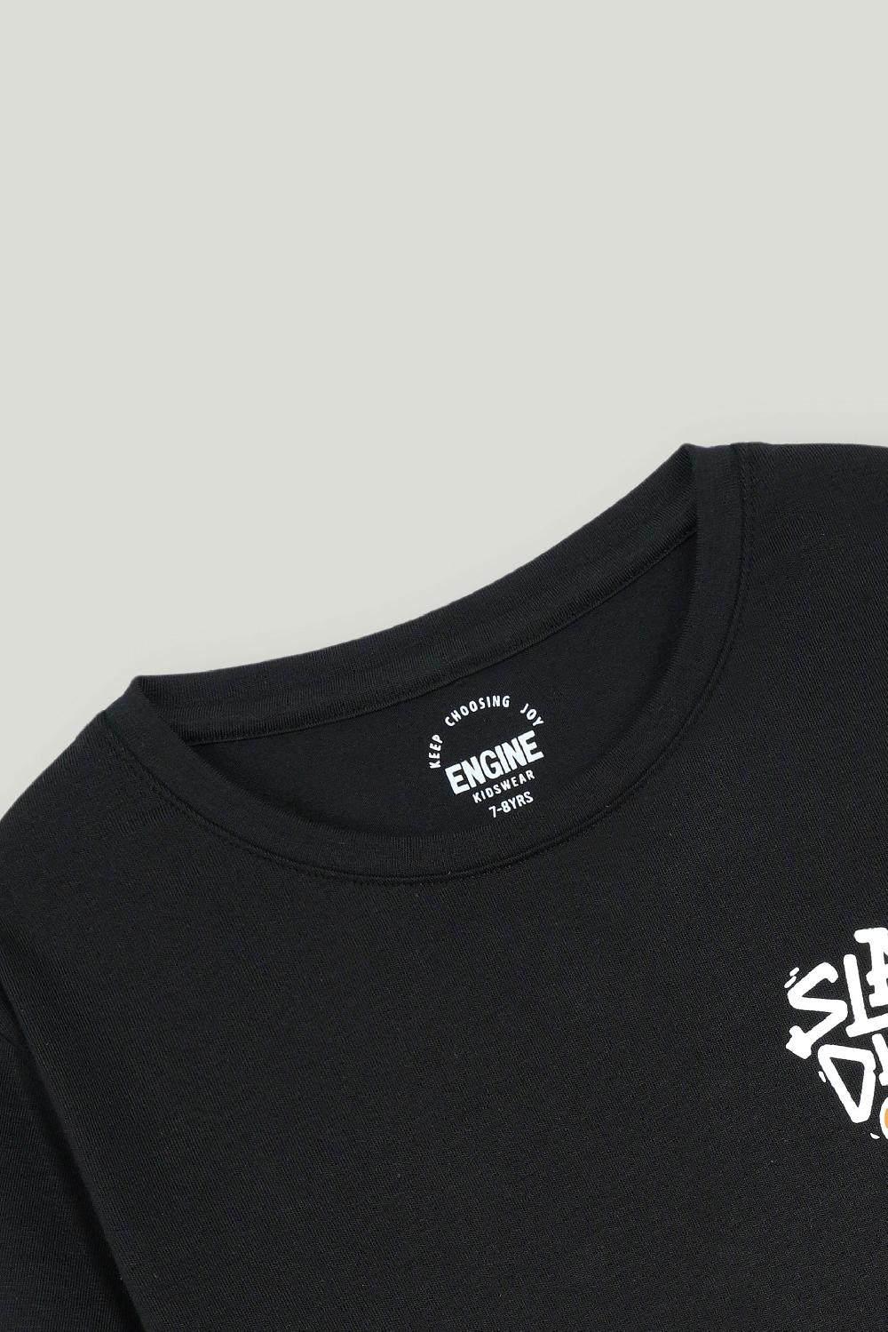 Engine Boys T Shirt VKT232-507-BLK