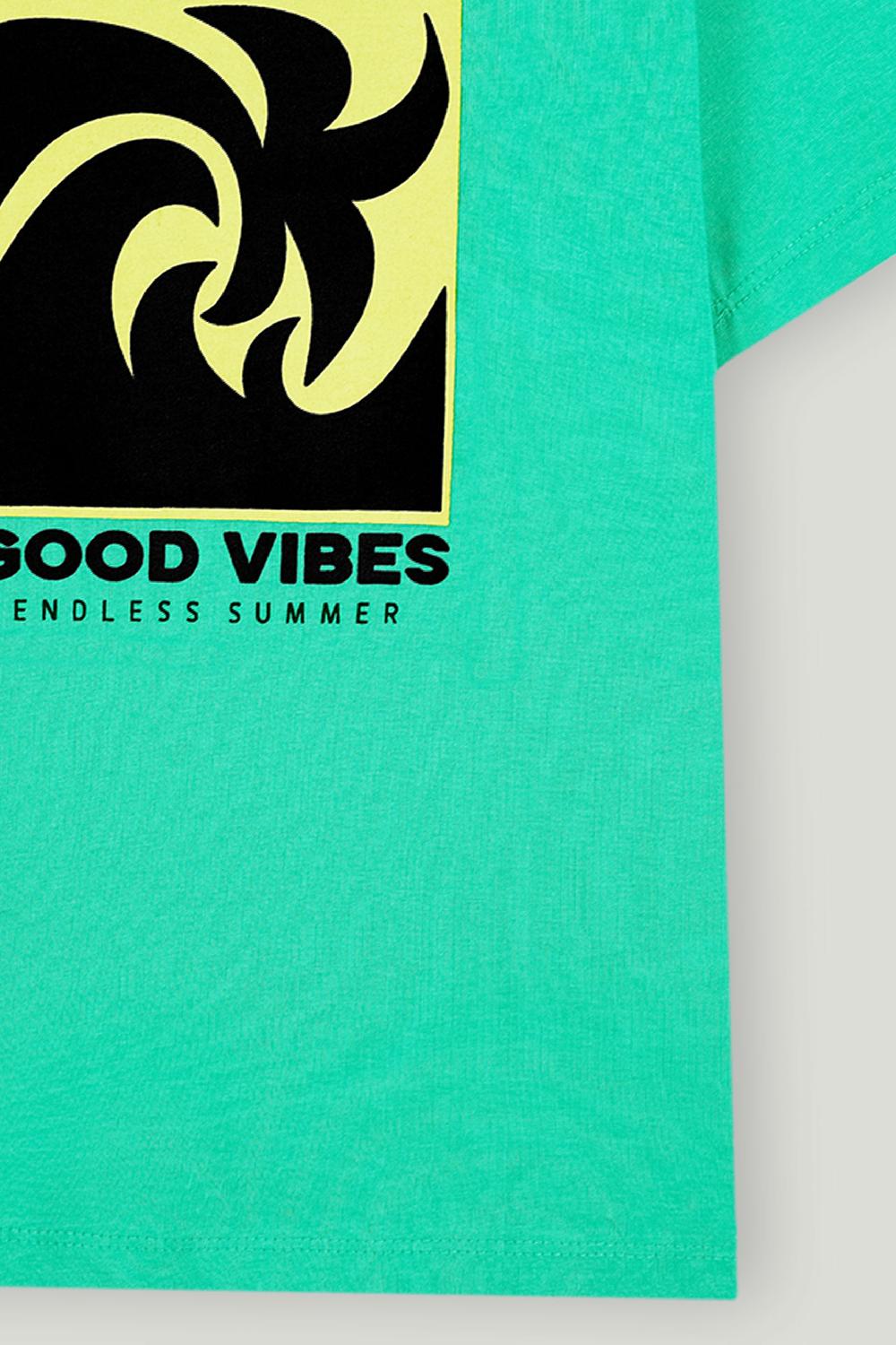 Engine Boys T Shirt VKT234-K02-GRN