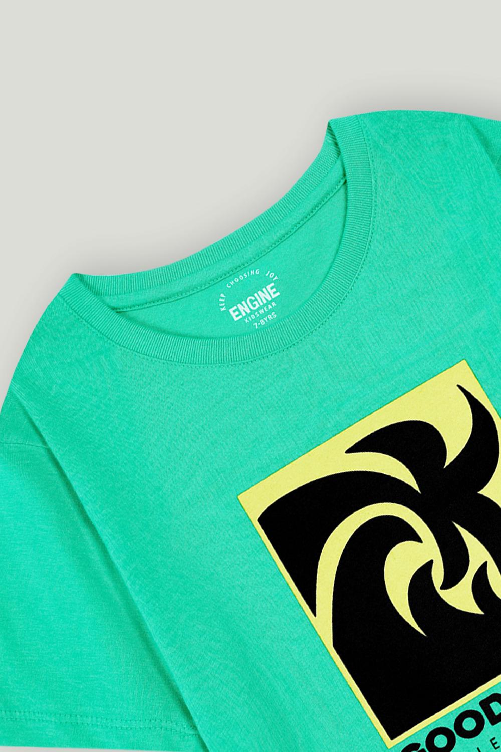 Engine Boys T Shirt VKT234-K02-GRN