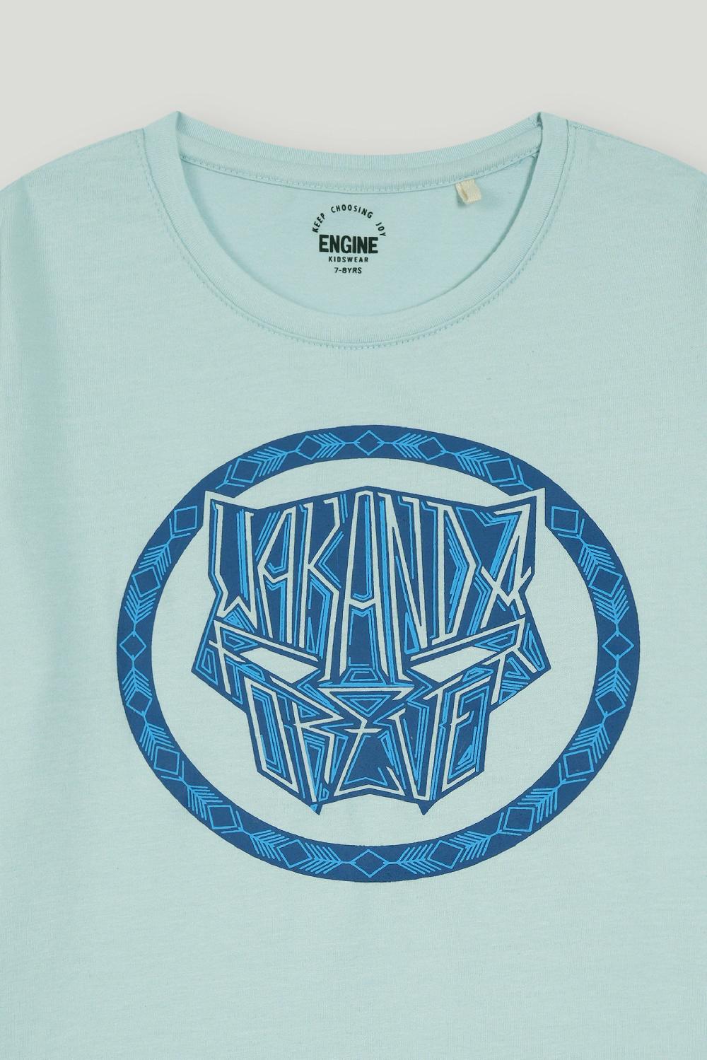 Engine Boys T Shirt VKT239-K02-LBL