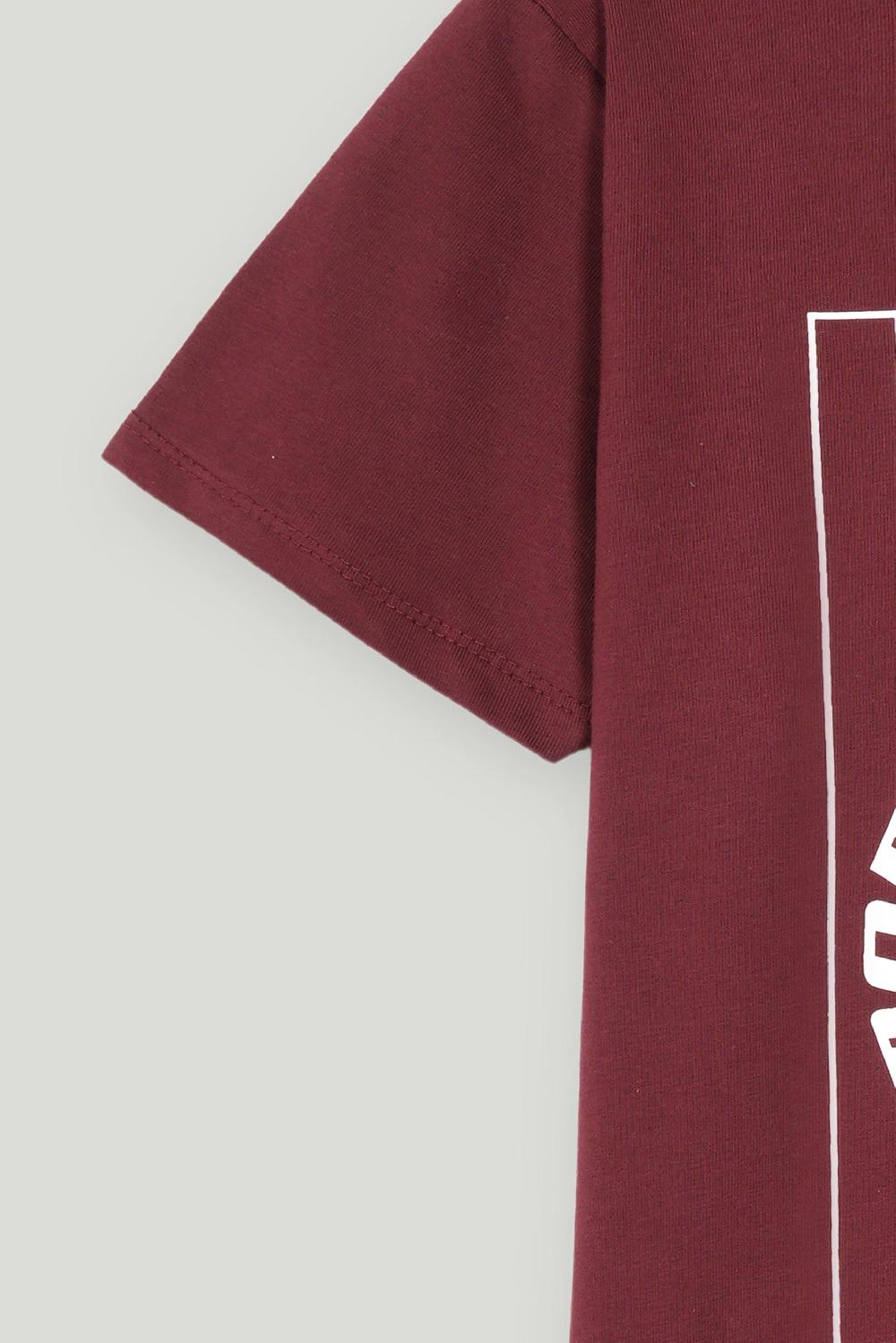 Engine Boys T Shirt VKT240-K02-MRN