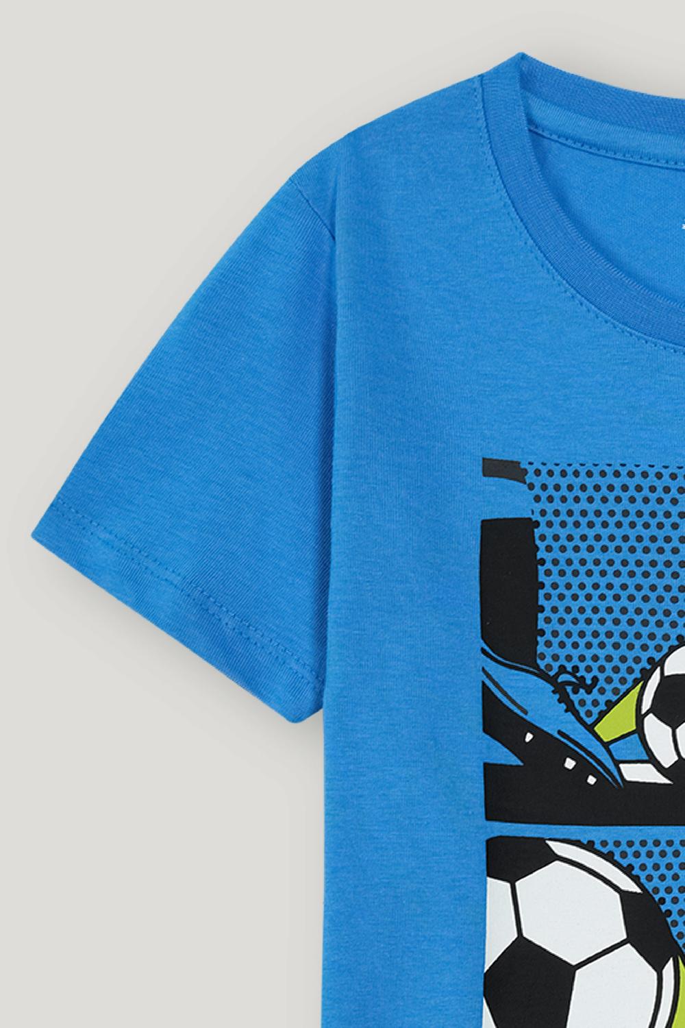 Engine Boys T Shirt VKT242-K02-BLU