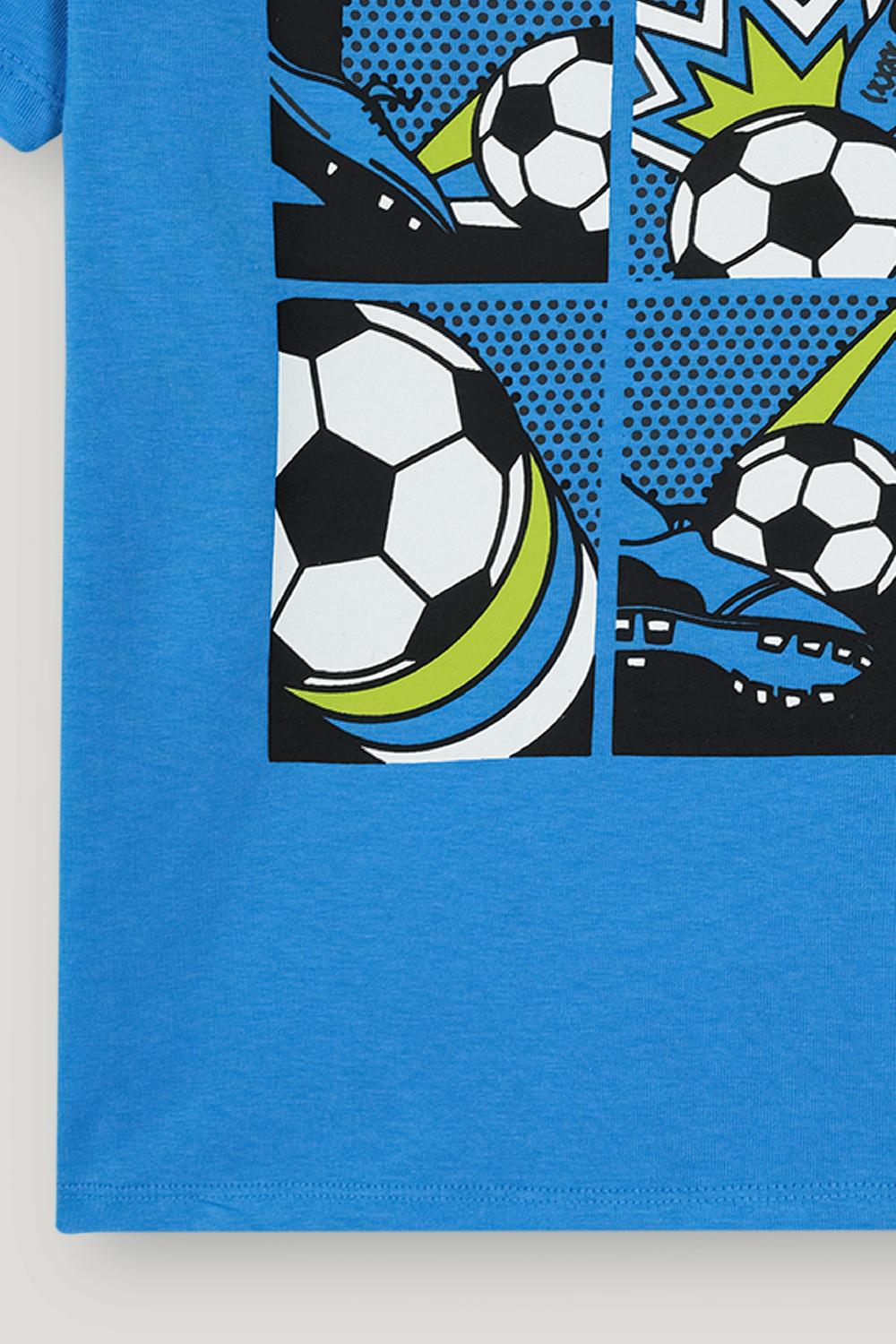 Engine Boys T Shirt VKT242-K02-BLU