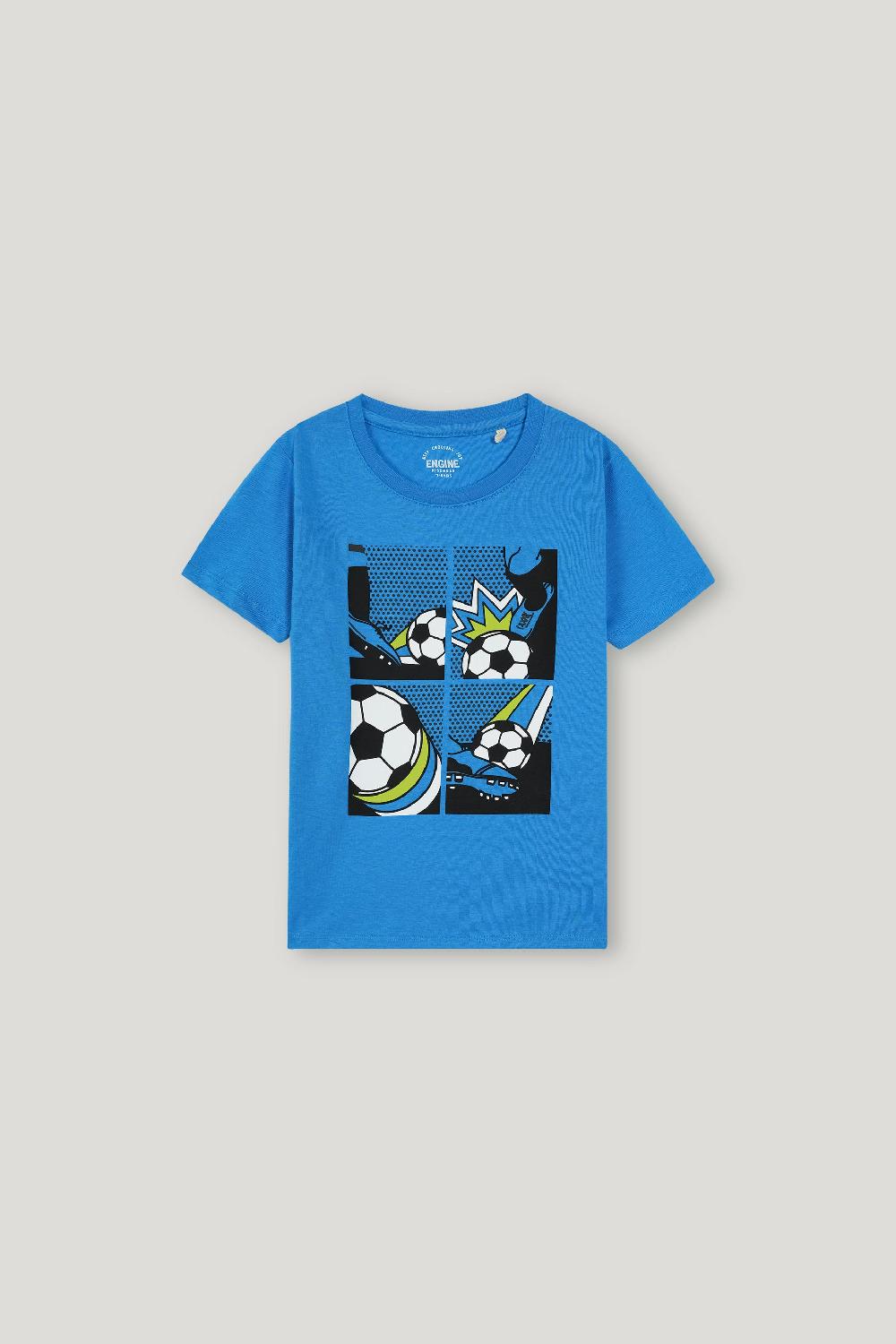 engine Boys T Shirt VKT242-K02-BLU