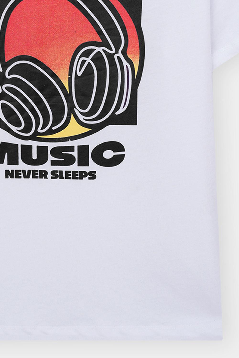 Engine Boys T Shirt VKT244-K02-WHT