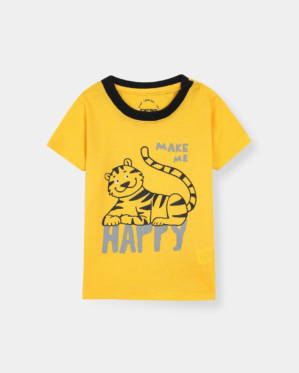 engine Boys T Shirt VTT099-2YR-YEL
