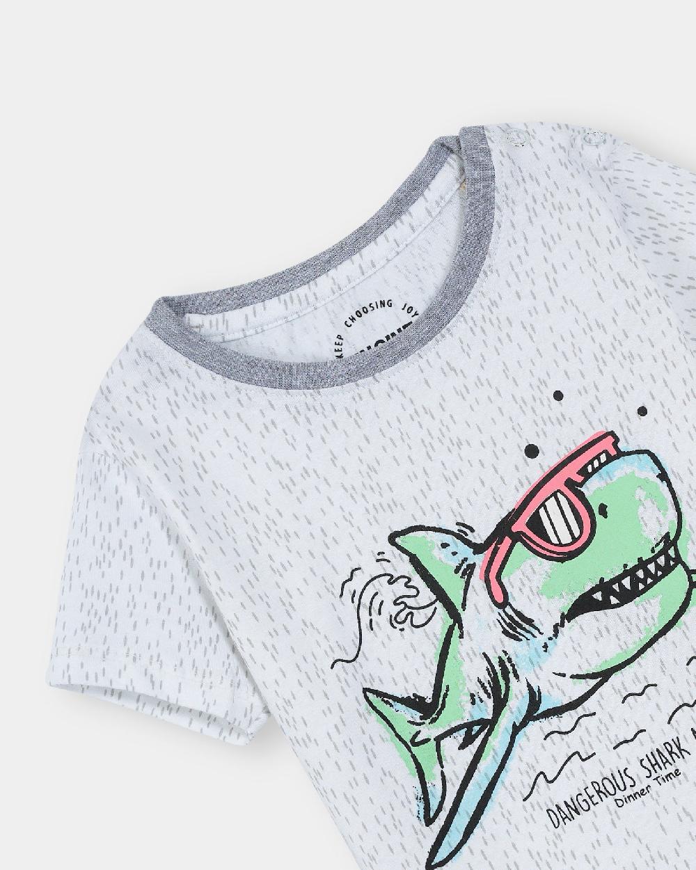 Engine Boys T Shirt VTT108-2YR-WHT