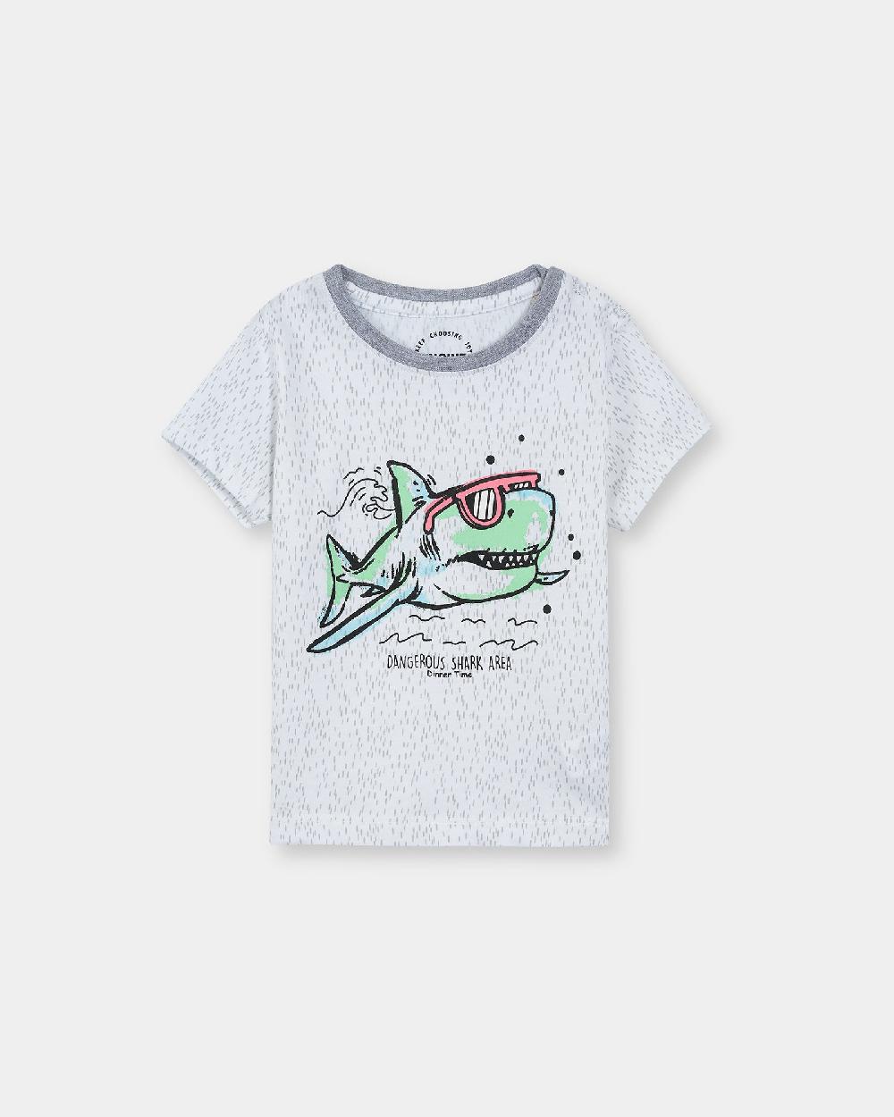 engine Boys T Shirt VTT108-2YR-WHT