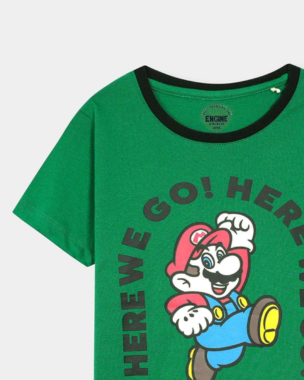 Engine Boys T Shirt VTT117-2YR-GRN