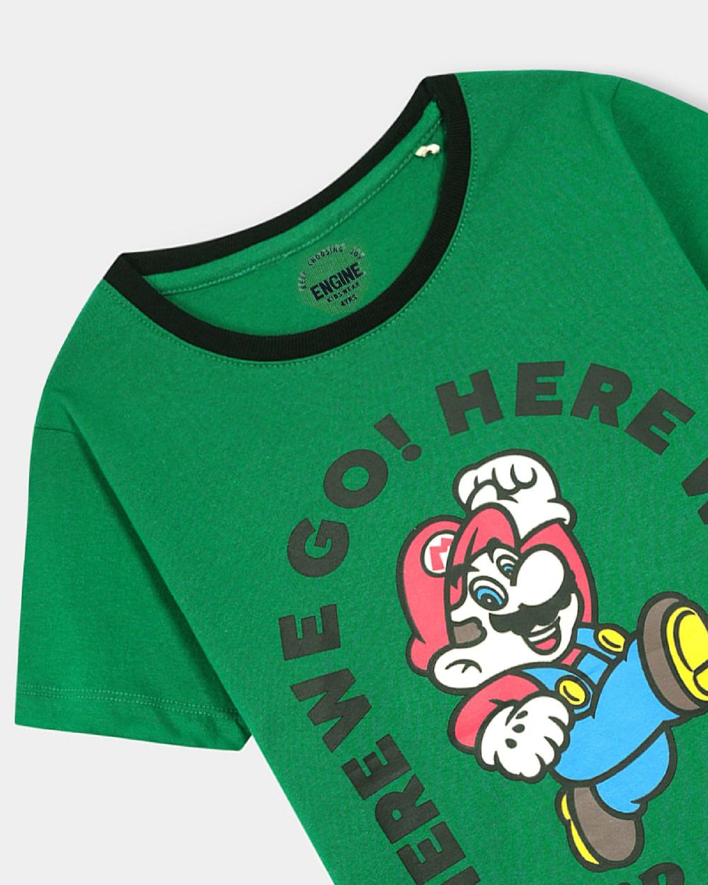 Engine Boys T Shirt VTT117-2YR-GRN