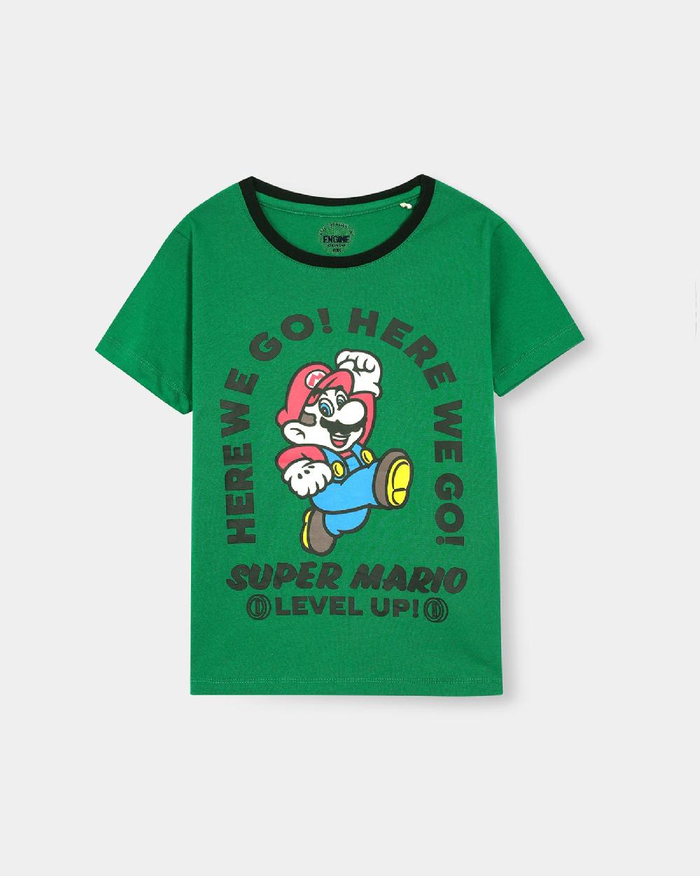 engine Boys T Shirt VTT117-2YR-GRN