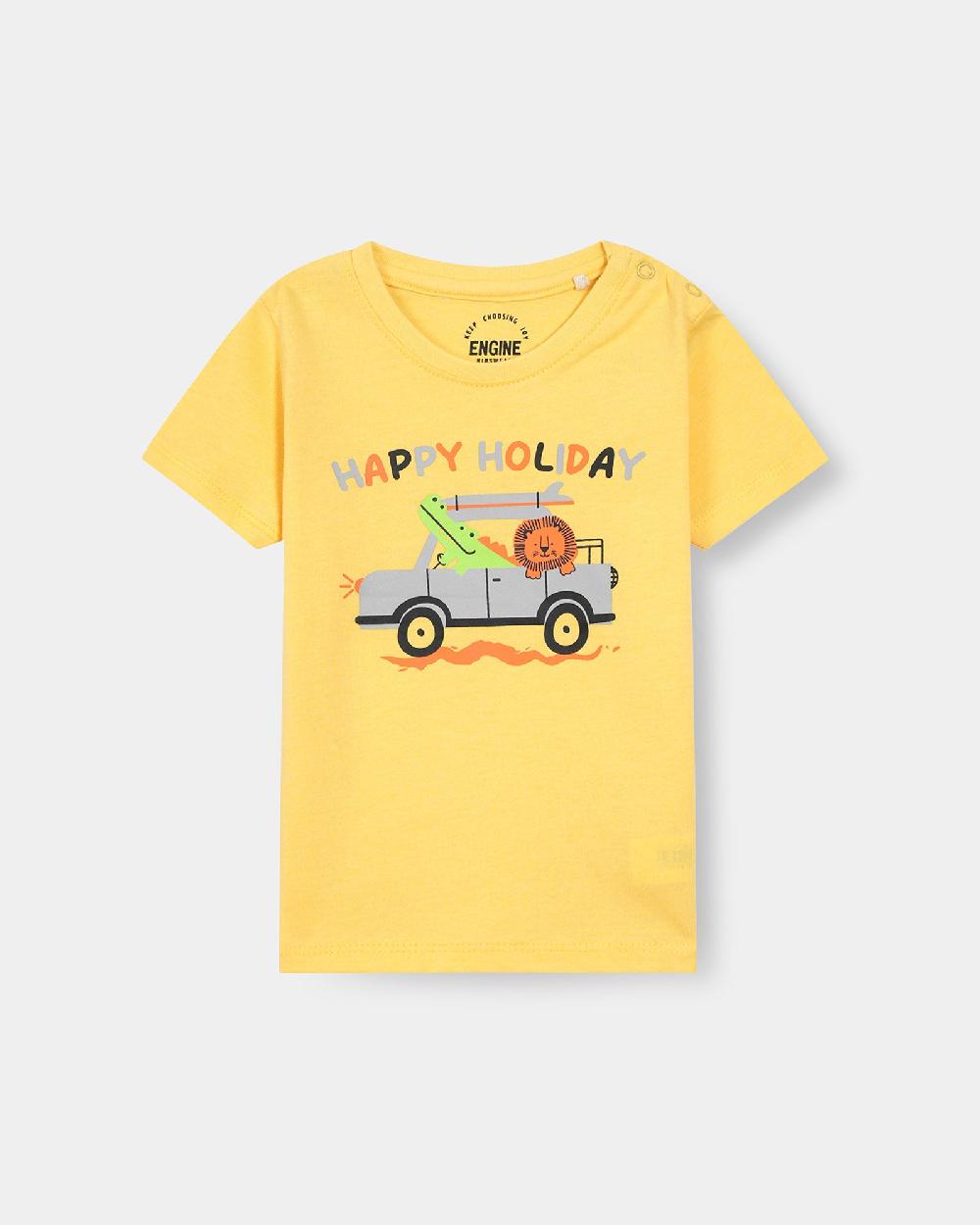 engine Boys T Shirt VTT118-2YR-YEL