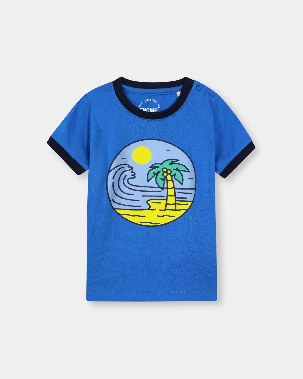 engine Boys T Shirt VTT119-2YR-BLU