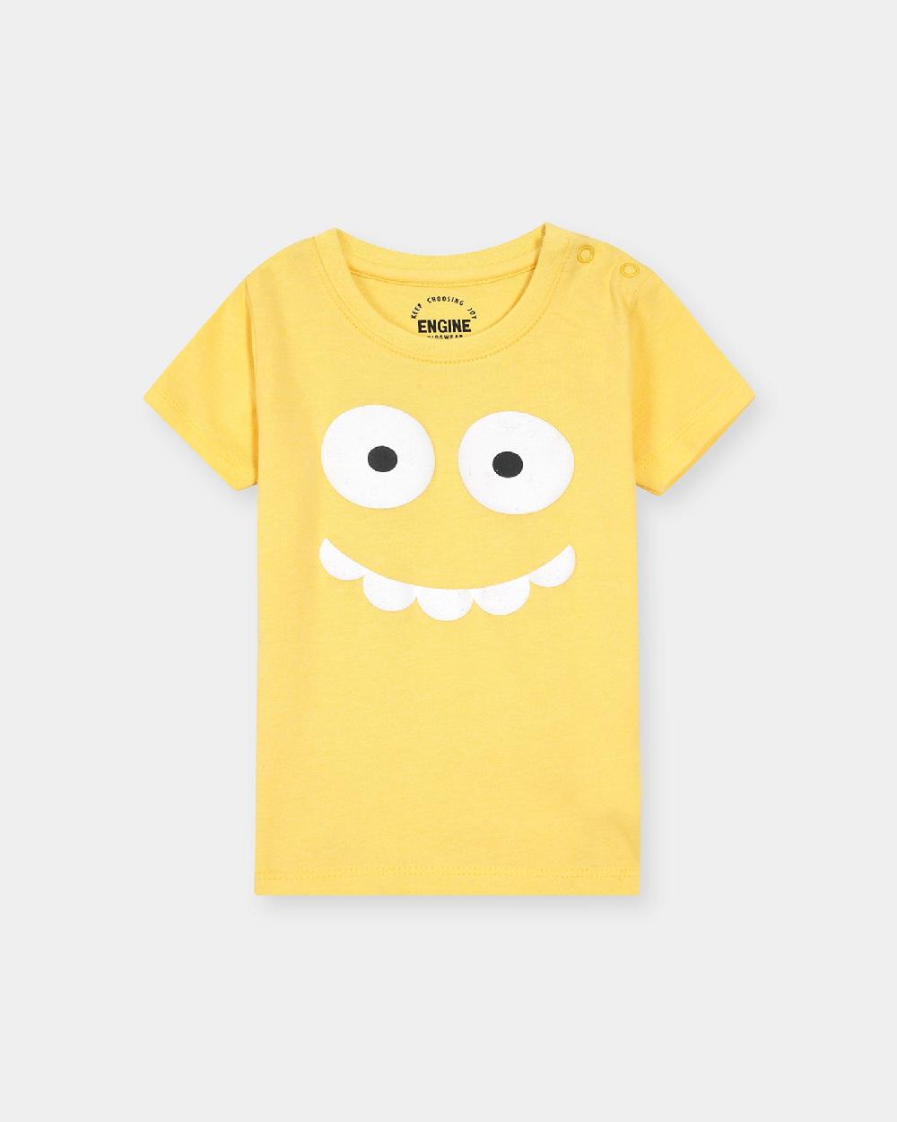 engine Boys T Shirt VTT122-2YR-YEL