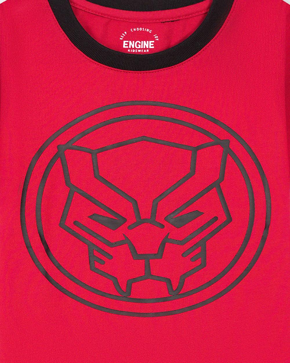 Engine Boys T Shirt VTT130-2YR-RED