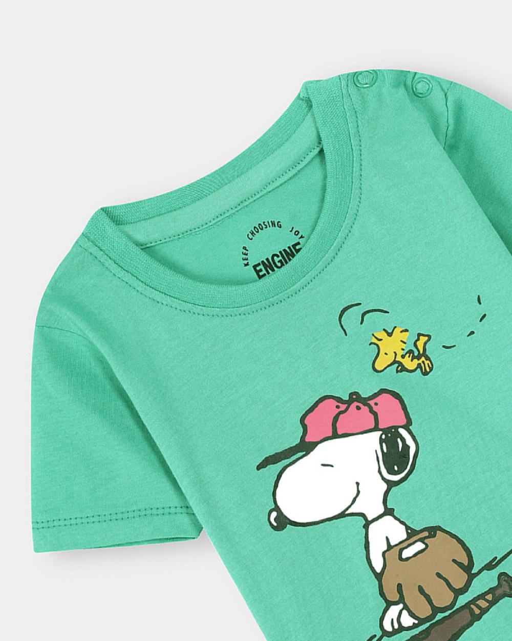 Engine Boys T Shirt VTT137-2YR-GRN