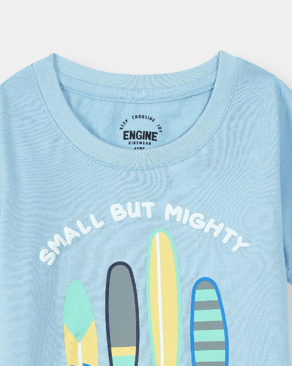 Engine Boys T Shirt VTT138-2YR-LBL