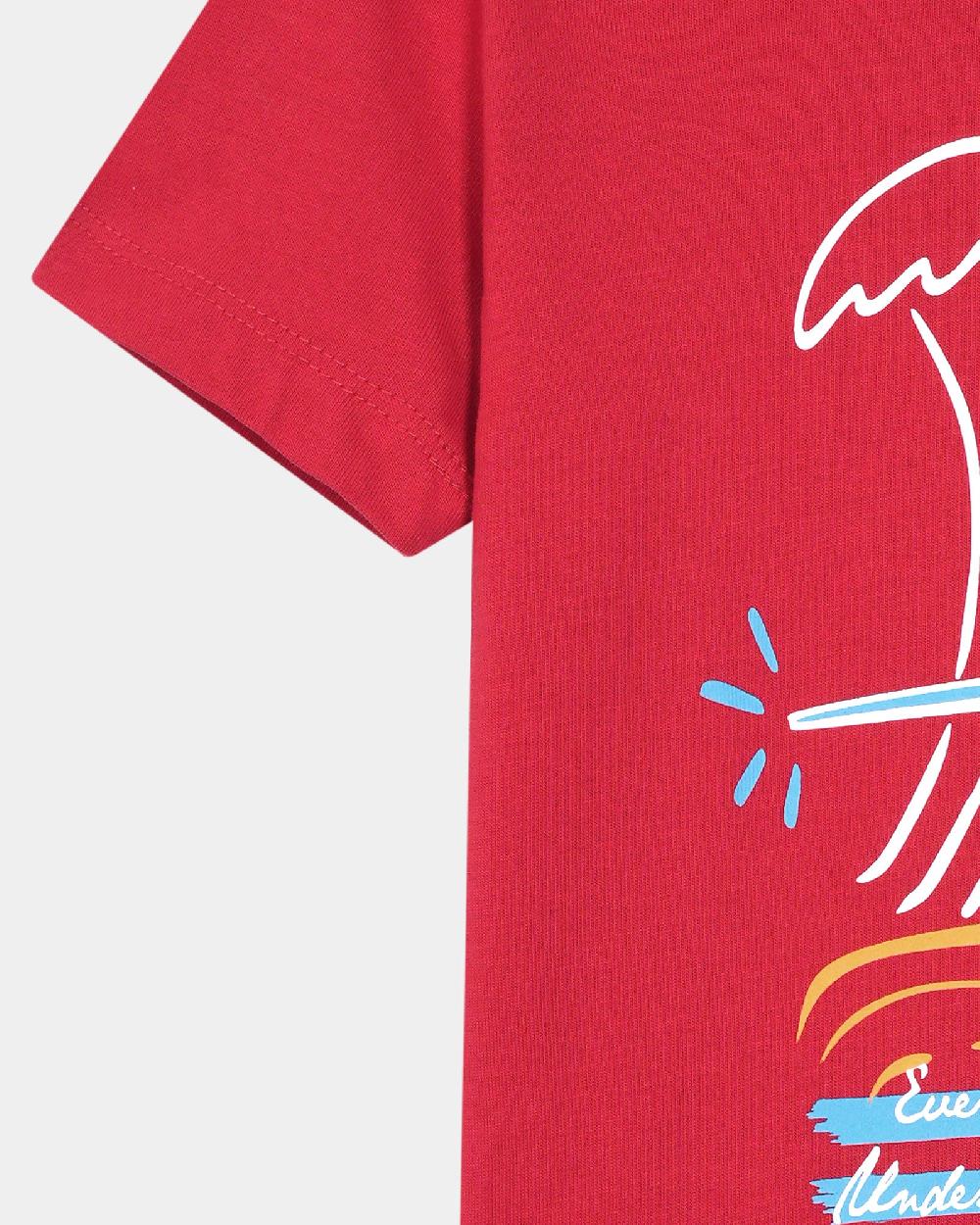 Engine Boys T Shirt VTT151-2YR-RED