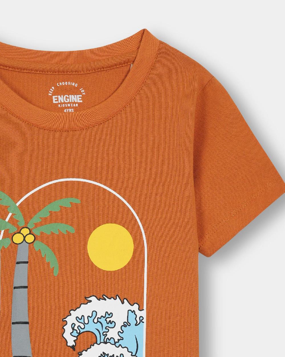 Engine Boys T Shirt VTT157-2YR-MST