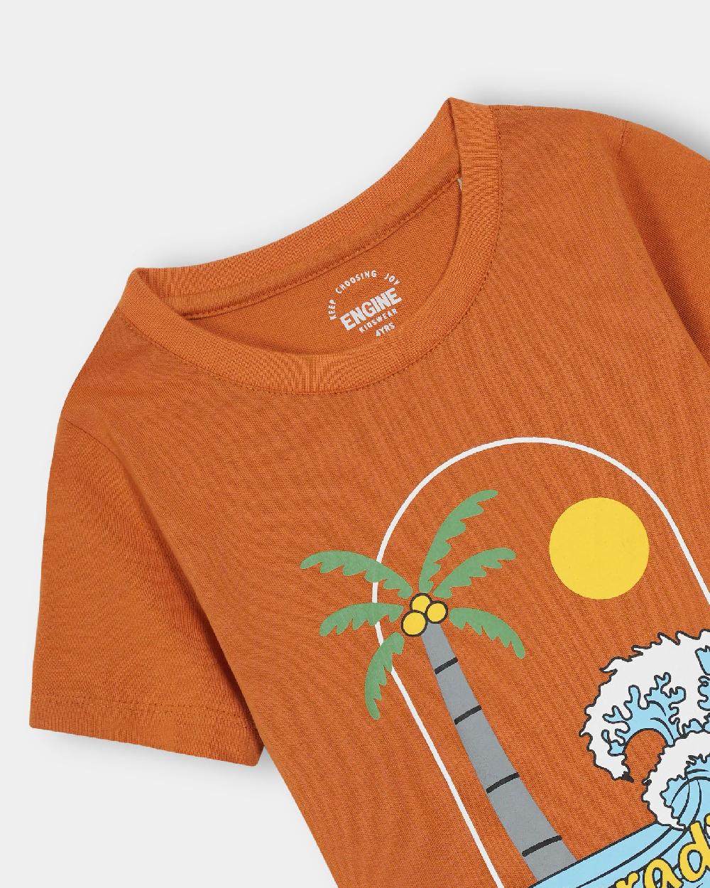 Engine Boys T Shirt VTT157-2YR-MST