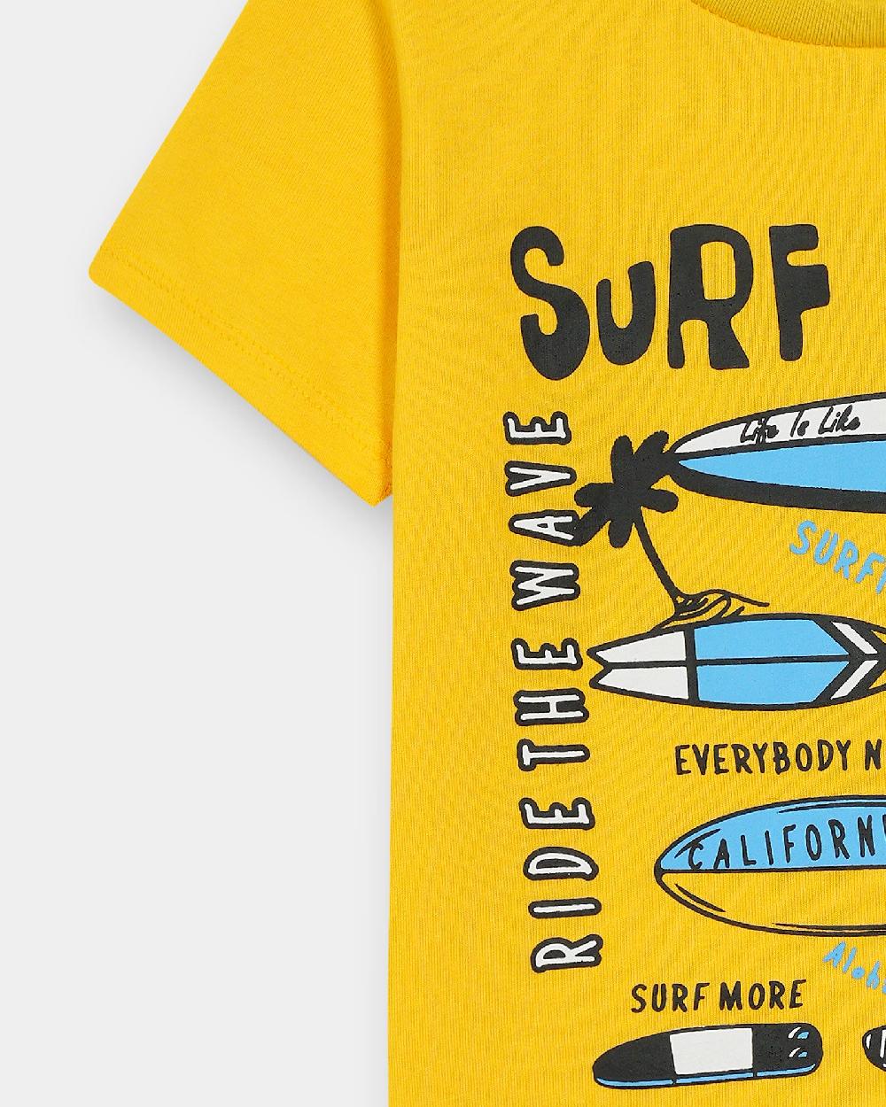 Engine Boys T Shirt VTT163-2YR-YEL