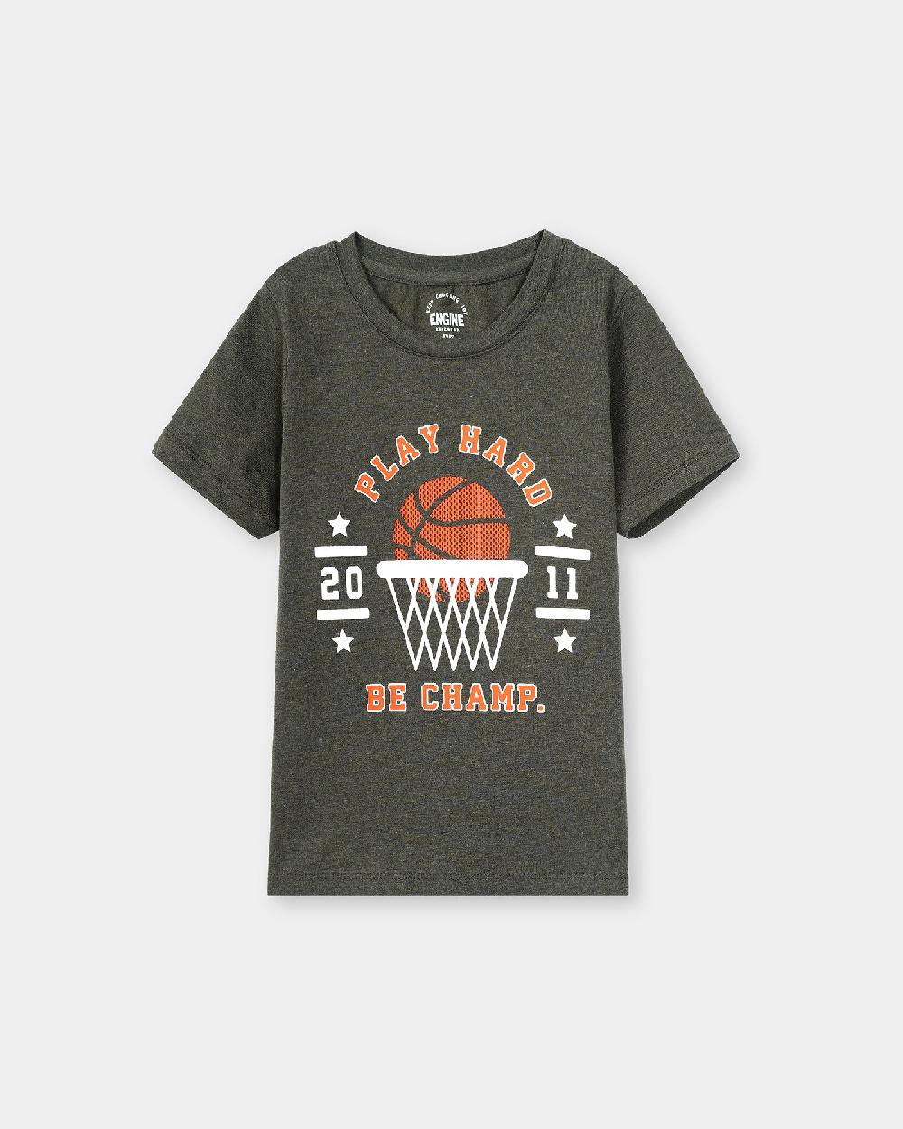 engine Boys T Shirt VTT178-2YR-OLV