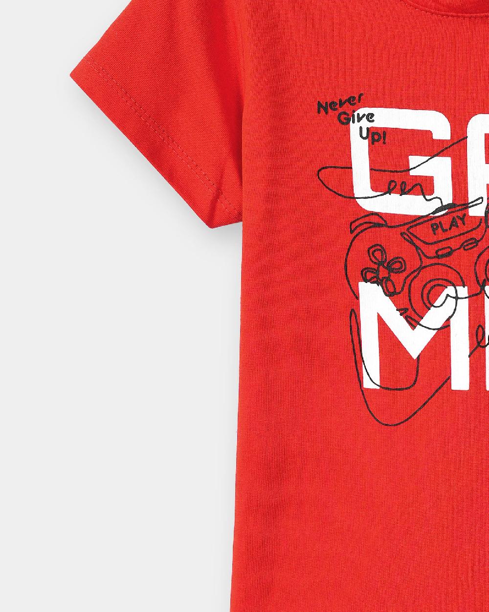 Engine Boys T Shirt VTT192-2YR-CRL