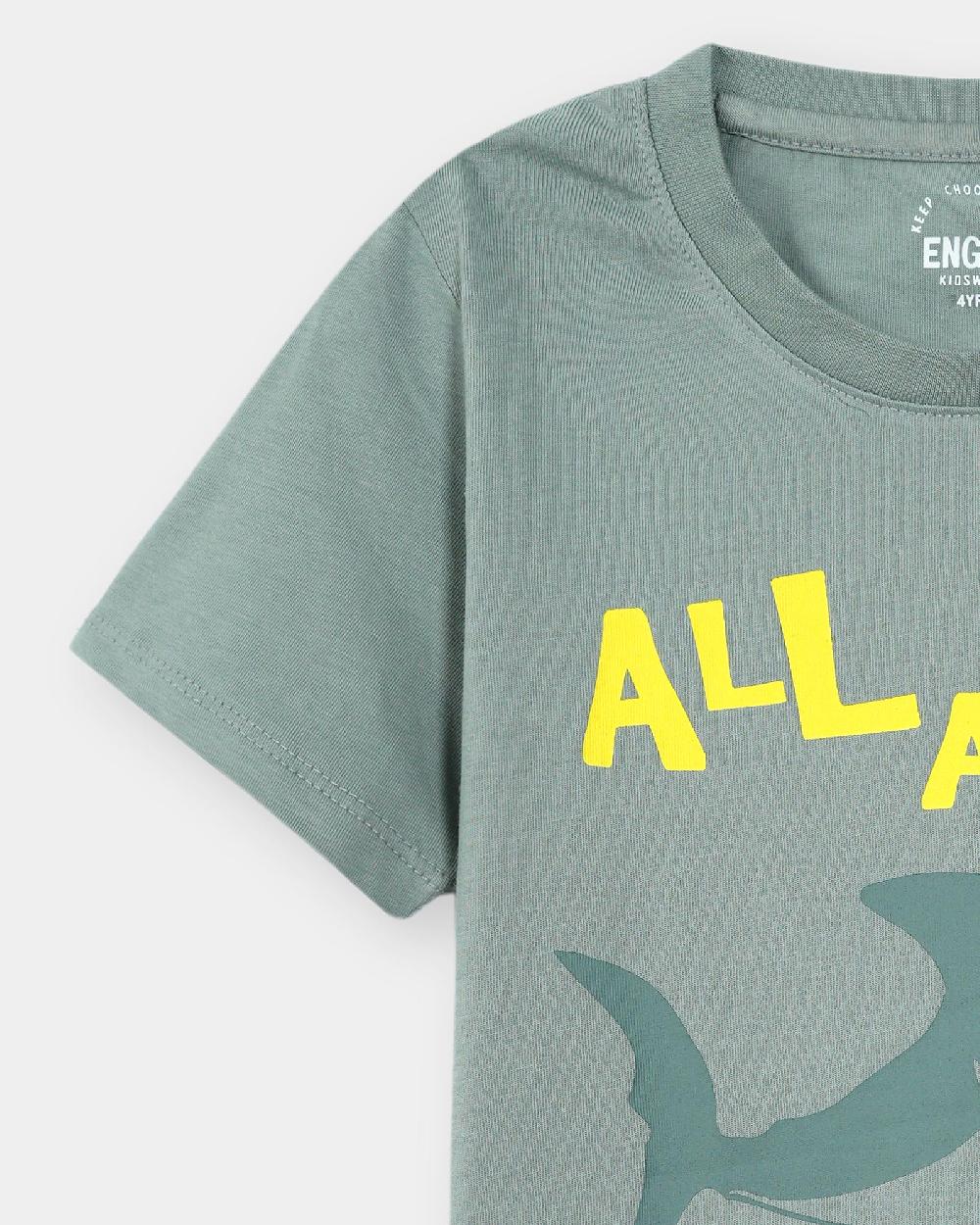 Engine Boys T Shirt VTT194-2YR-SAG