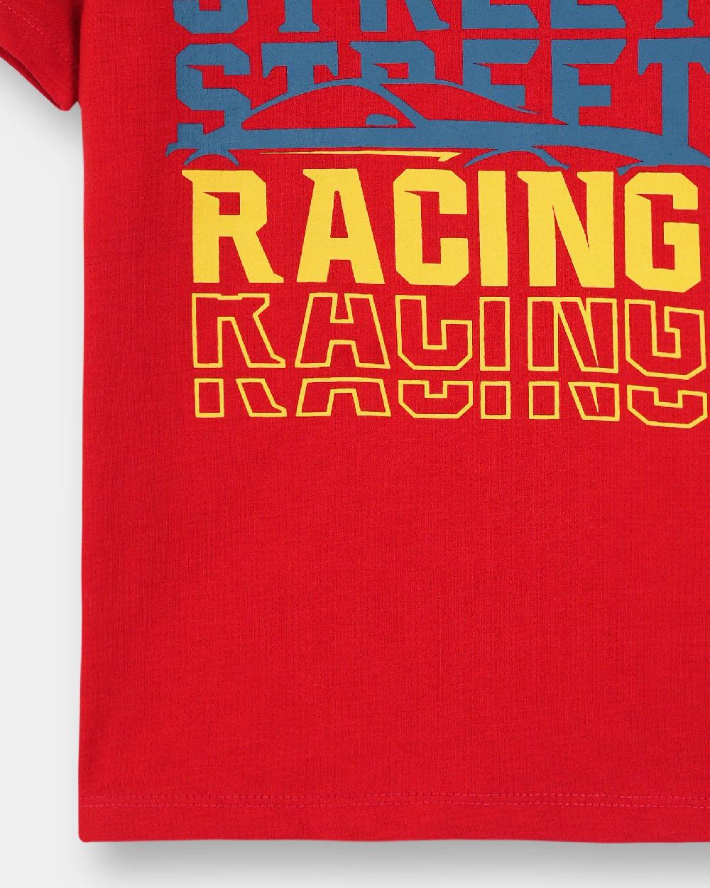 Engine Boys T Shirt VTT196-2YR-RED