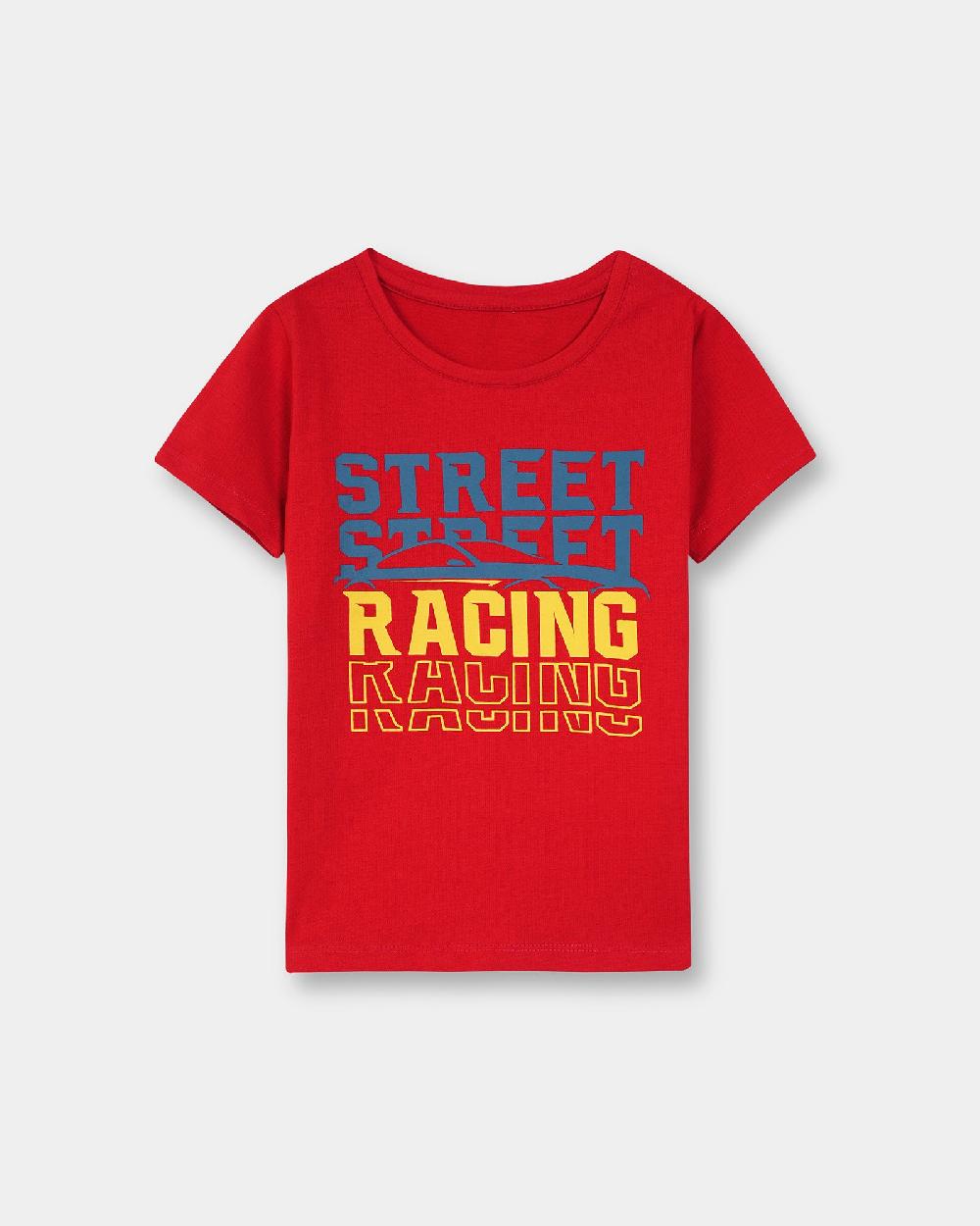 engine Boys T Shirt VTT196-2YR-RED