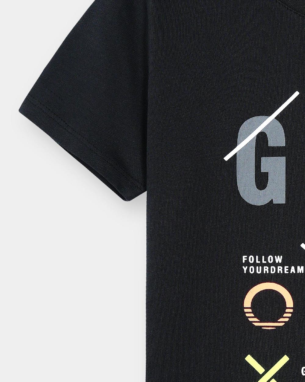 Engine Boys T Shirt VTT198-2YR-BLK