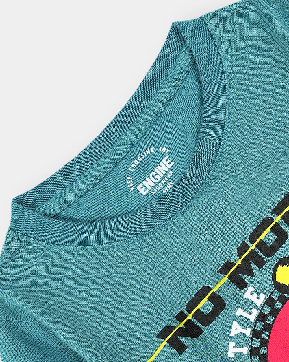 Engine Boys T Shirt VTT205-2YR-TEL