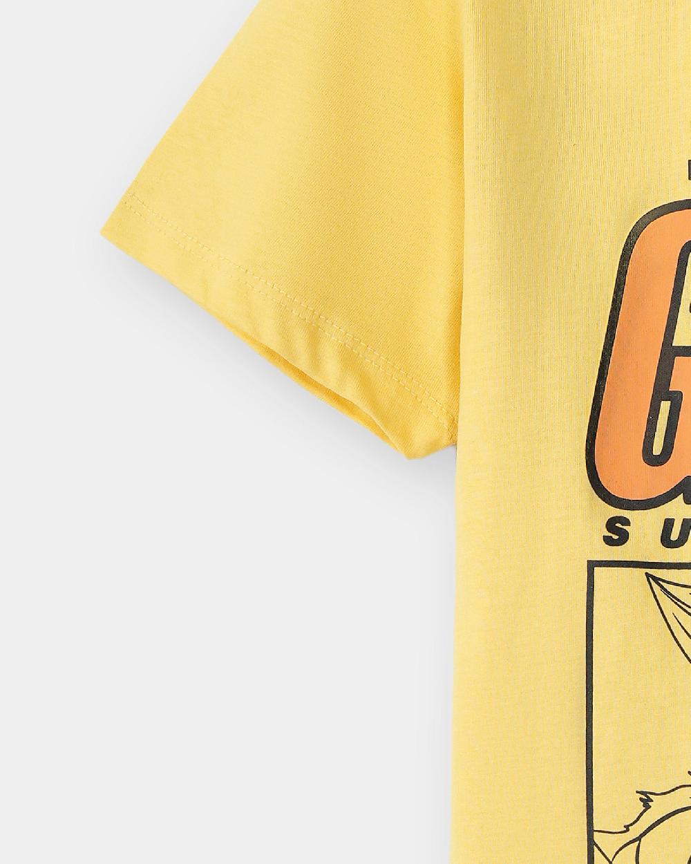 Engine Boys T Shirt VTT208-2YR-YEL